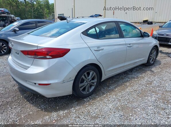 5NPD84LF6HH071672 2017 HYUNDAI ELANTRA Silver Rear right