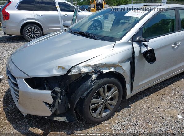 5NPD84LF6HH071672 2017 HYUNDAI ELANTRA Silver Front view