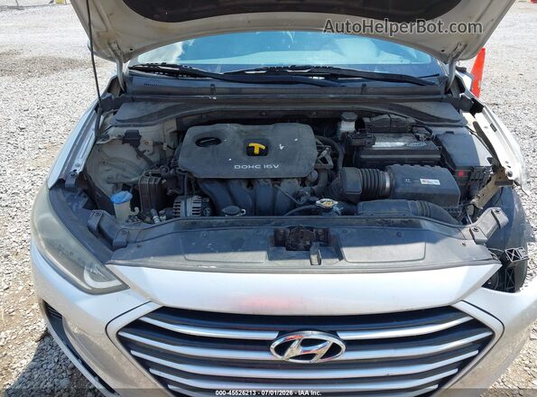 5NPD84LF6HH071672 2017 HYUNDAI ELANTRA Silver Rear view