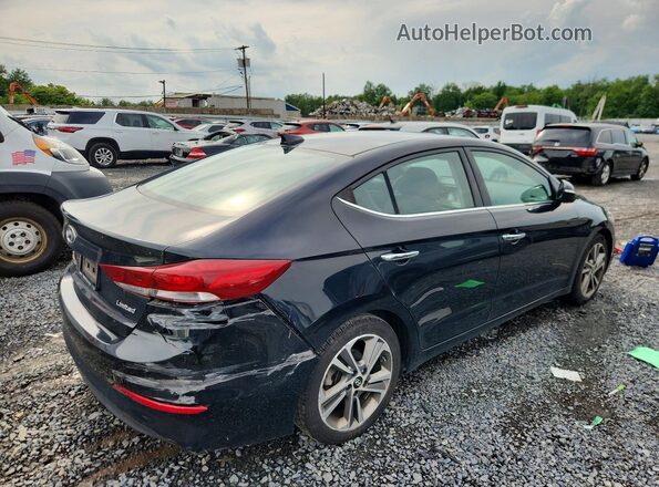 5NPD84LF6HH074054 2017 HYUNDAI ELANTRA Black უკანა მარჯვენა