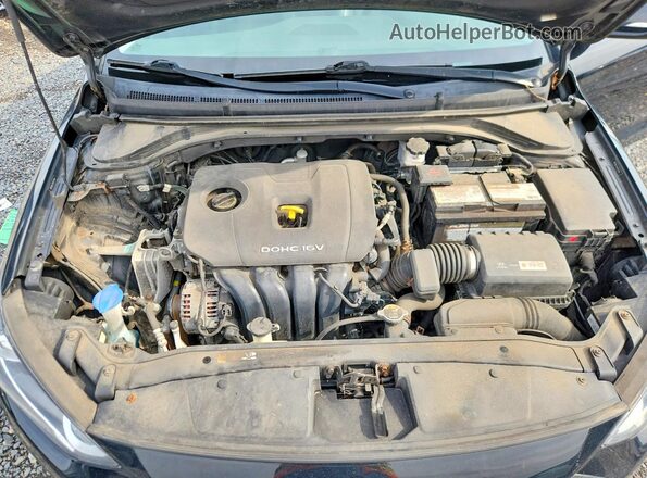 5NPD84LF6HH074054 2017 HYUNDAI ELANTRA Black უკანა სალონის ხედი