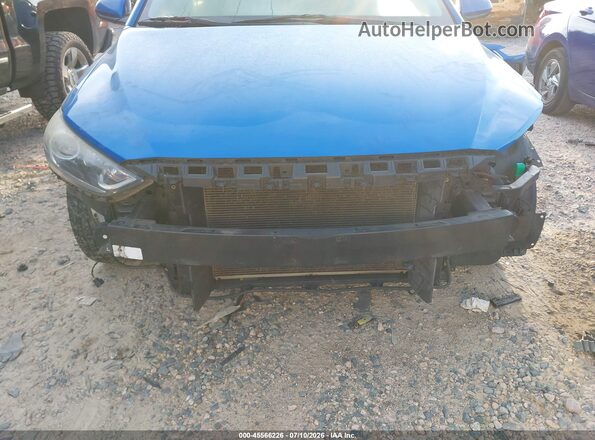 5NPD84LF6HH080226 2017 HYUNDAI ELANTRA Blue Front view