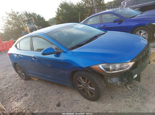 5NPD84LF6HH080226 2017 HYUNDAI ELANTRA Blue 360 interior view