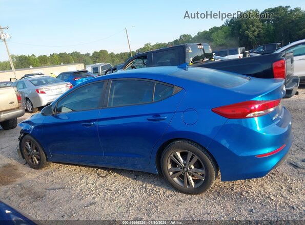 5NPD84LF6HH080226 2017 HYUNDAI ELANTRA Blue 