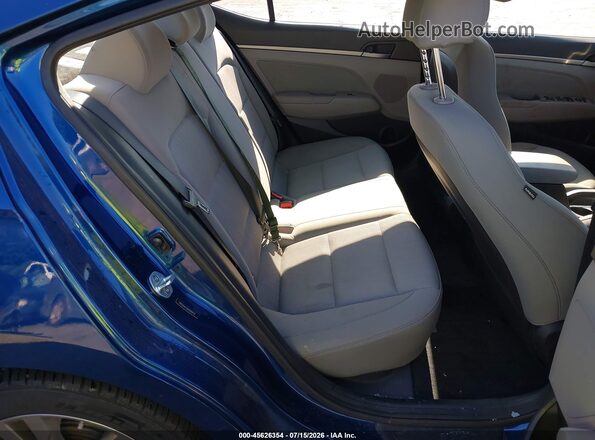5NPD84LF6HH098418 2017 HYUNDAI ELANTRA Blue Вид наклейки з VIN-кодом
