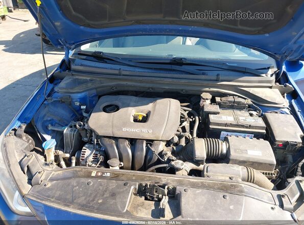 5NPD84LF6HH098418 2017 HYUNDAI ELANTRA Blue Вид ззаду