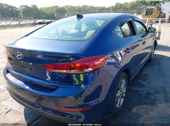 5NPD84LF6HH098418 2017 HYUNDAI ELANTRA Blue Задня права чверть