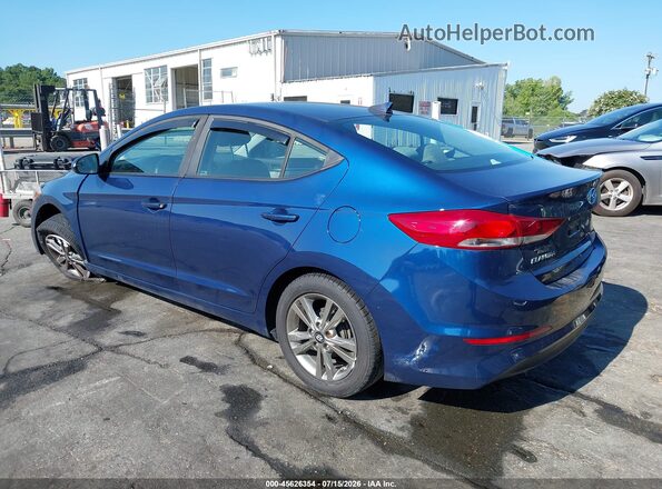 5NPD84LF6HH098418 2017 HYUNDAI ELANTRA Blue Задня ліва чверть