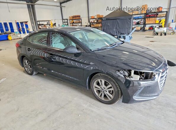 5NPD84LF6HH106792 2017 HYUNDAI ELANTRA Black Front right