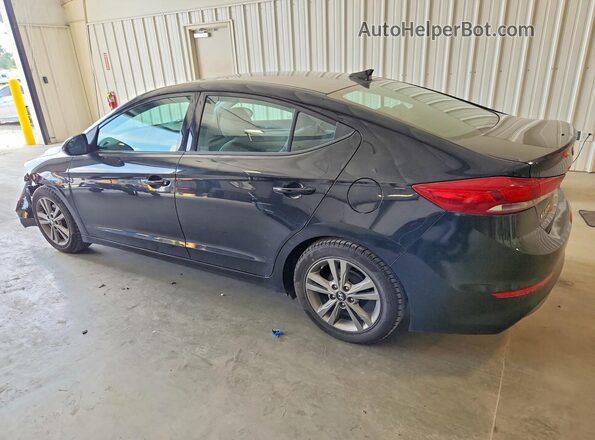 5NPD84LF6HH106792 2017 HYUNDAI ELANTRA Black Rear left