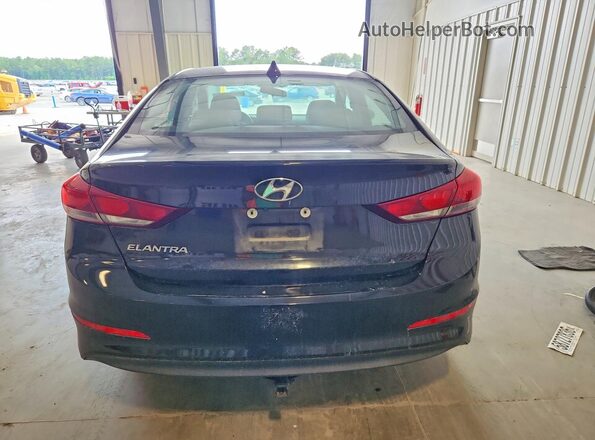5NPD84LF6HH106792 2017 HYUNDAI ELANTRA Black Rear view