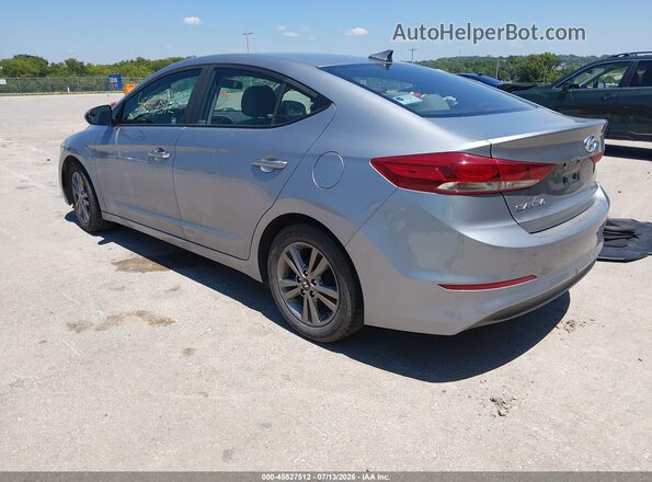5NPD84LF6HH106923 2017 HYUNDAI ELANTRA Gray Rear left