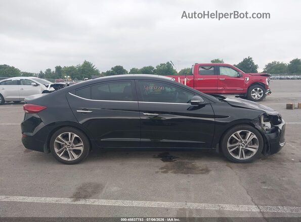 5NPD84LF6HH114844 2017 HYUNDAI ELANTRA Black Вид задньої частини салону