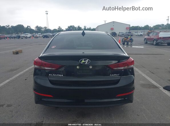 5NPD84LF6HH114844 2017 HYUNDAI ELANTRA Black 
