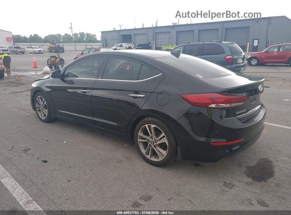 5NPD84LF6HH114844 2017 HYUNDAI ELANTRA Black Задня ліва чверть