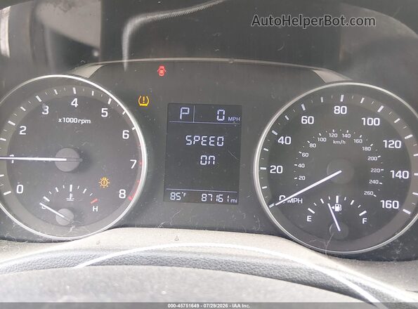 5NPD84LF6HH119915 2017 HYUNDAI ELANTRA Silver Widok tylnych siedzeń
