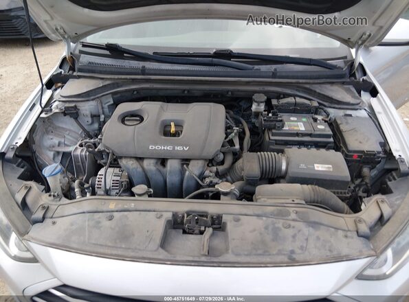 5NPD84LF6HH119915 2017 HYUNDAI ELANTRA Silver Widok z tyłu