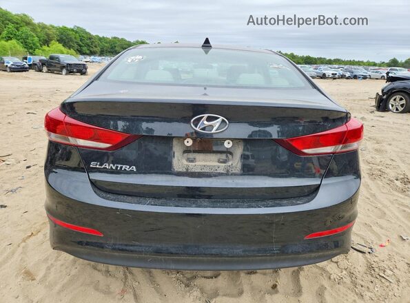 5NPD84LF6HH124824 2017 HYUNDAI ELANTRA Black Հետևի տեսք