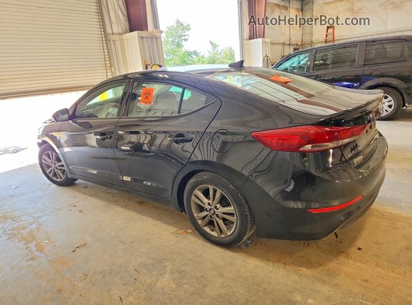 5NPD84LF6HH125035 2017 HYUNDAI ELANTRA Black უკანა მარცხენა