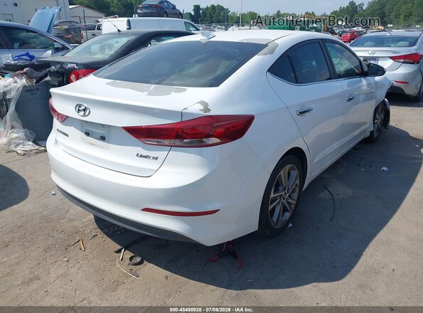 5NPD84LF6HH131286 2017 HYUNDAI ELANTRA White უკანა მარჯვენა