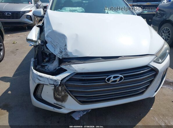 5NPD84LF6HH131286 2017 HYUNDAI ELANTRA White წინა ხედი