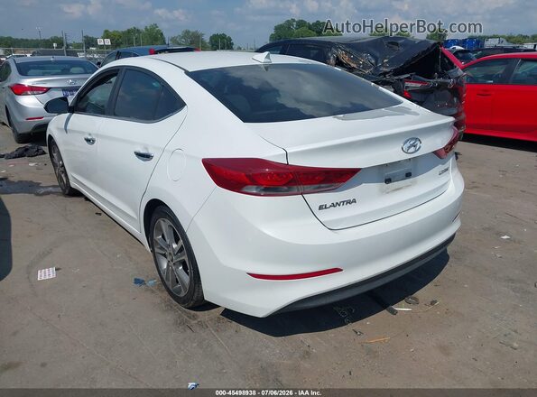 5NPD84LF6HH131286 2017 HYUNDAI ELANTRA White უკანა მარცხენა