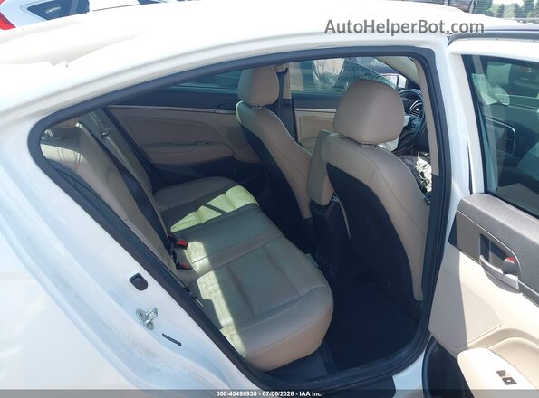 5NPD84LF6HH131286 2017 HYUNDAI ELANTRA White VIN კოდის სტიკერის ხედი