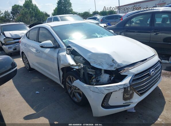5NPD84LF6HH131286 2017 HYUNDAI ELANTRA White უკანა სალონის ხედი