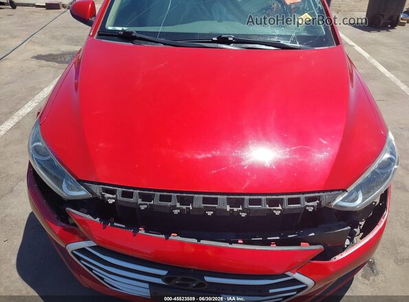 5NPD84LF6HH156026 2017 HYUNDAI ELANTRA Красный Вид сзади