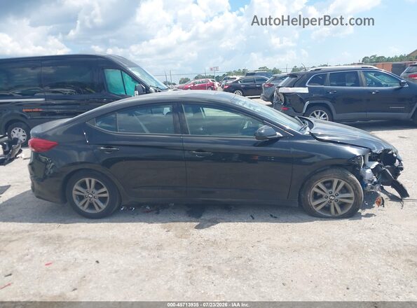 5NPD84LF6HH173201 2017 HYUNDAI ELANTRA Black Vista interior trasera
