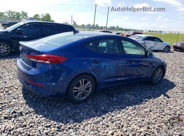 5NPD84LF6HH181590 2017 HYUNDAI ELANTRA Blue Հետևի աջ