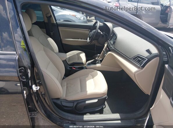 5NPD84LF6HH187373 2017 HYUNDAI ELANTRA Black Սալոնի դիմացի տեսք