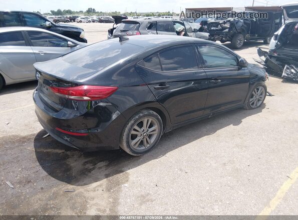 5NPD84LF6HH187373 2017 HYUNDAI ELANTRA Black Հետևի աջ