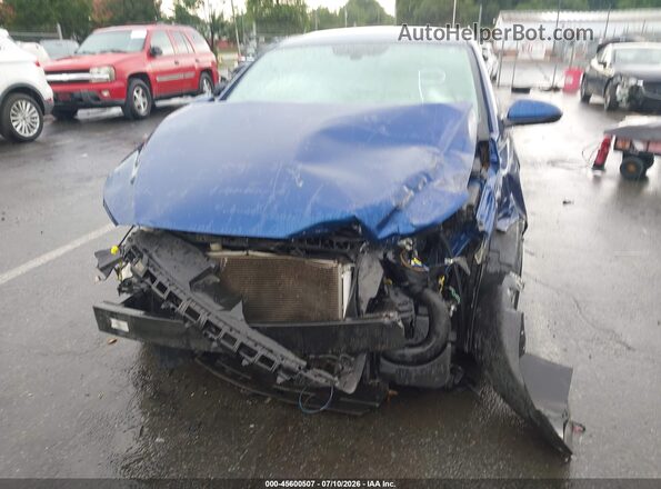 5NPD84LF6JH214433 2018 HYUNDAI ELANTRA Blue Widok zestawu wskaźników