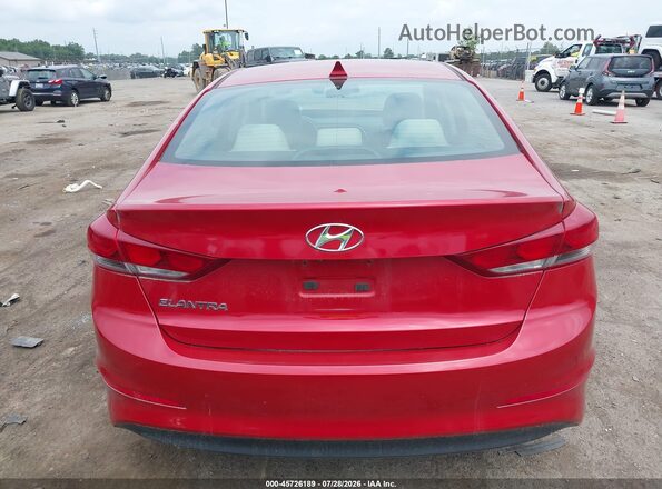 5NPD84LF6JH219342 2018 HYUNDAI ELANTRA Red 