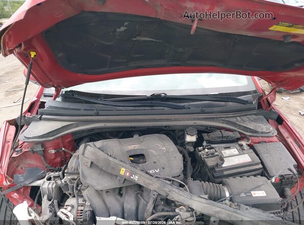 5NPD84LF6JH219342 2018 HYUNDAI ELANTRA Red უკანა ხედი