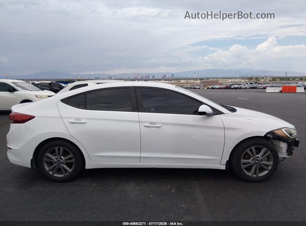 5NPD84LF6JH221527 2018 HYUNDAI ELANTRA White Vista interior de 360 grados