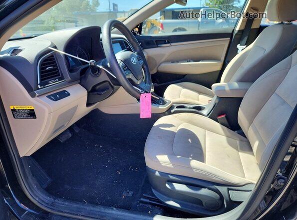 5NPD84LF6JH222676 2018 HYUNDAI ELANTRA Black Vista interior delantera