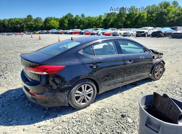 5NPD84LF6JH222676 2018 HYUNDAI ELANTRA Black Trasero derecho
