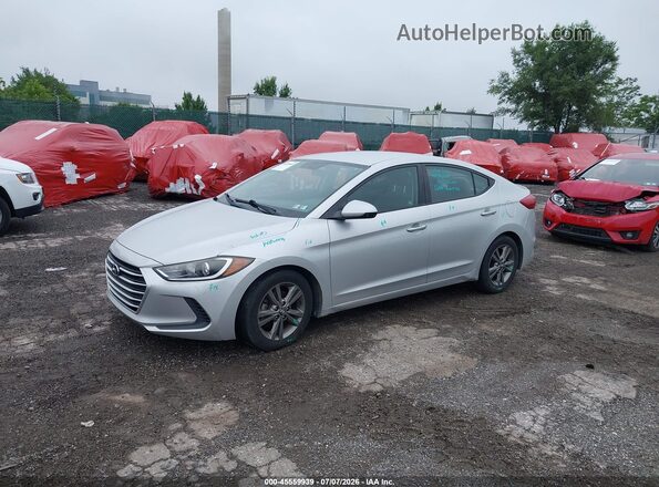 5NPD84LF6JH234746 2018 HYUNDAI ELANTRA Silver Front left
