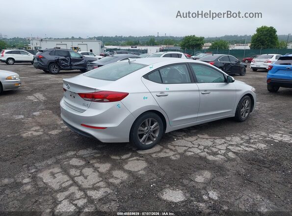 5NPD84LF6JH234746 2018 HYUNDAI ELANTRA Silver Rear right