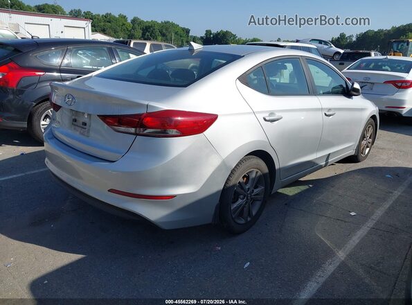 5NPD84LF6JH245343 2018 HYUNDAI ELANTRA Silver Trasero derecho