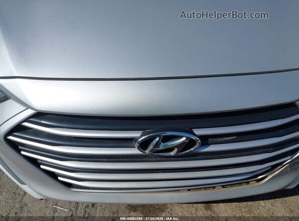 5NPD84LF6JH245343 2018 HYUNDAI ELANTRA Silver Vista frontal