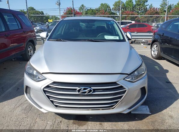 5NPD84LF6JH245343 2018 HYUNDAI ELANTRA Silver Vista del cuadro de instrumentos