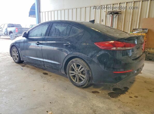 5NPD84LF6JH257833 2018 HYUNDAI ELANTRA Black უკანა მარცხენა