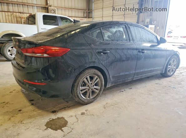 5NPD84LF6JH257833 2018 HYUNDAI ELANTRA Black უკანა მარჯვენა