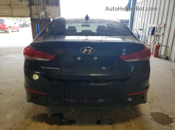 5NPD84LF6JH257833 2018 HYUNDAI ELANTRA Black უკანა ხედი