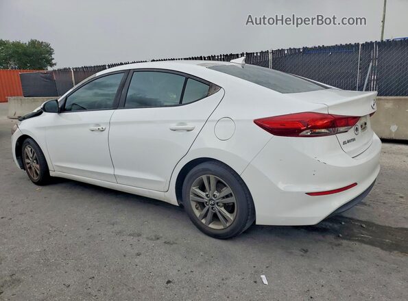 5NPD84LF6JH275121 2018 HYUNDAI ELANTRA White Trasero izquierdo