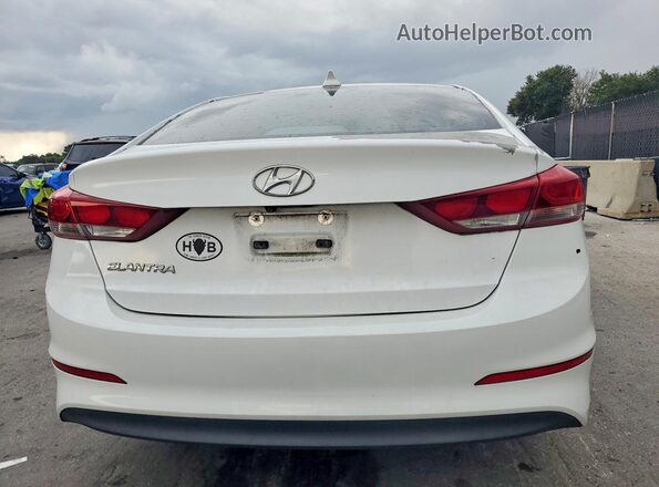 5NPD84LF6JH275121 2018 HYUNDAI ELANTRA White Vista trasera