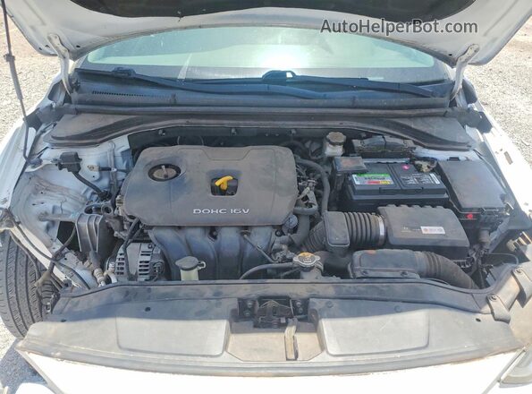 5NPD84LF6JH293795 2018 HYUNDAI ELANTRA White უკანა სალონის ხედი